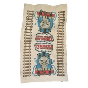 Vintage 1992 Thomas the Tank Engine Train Beach/Pool Towel Made in USA